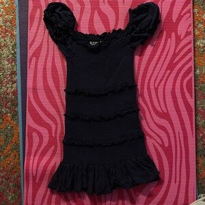 katie J NYC navy dress